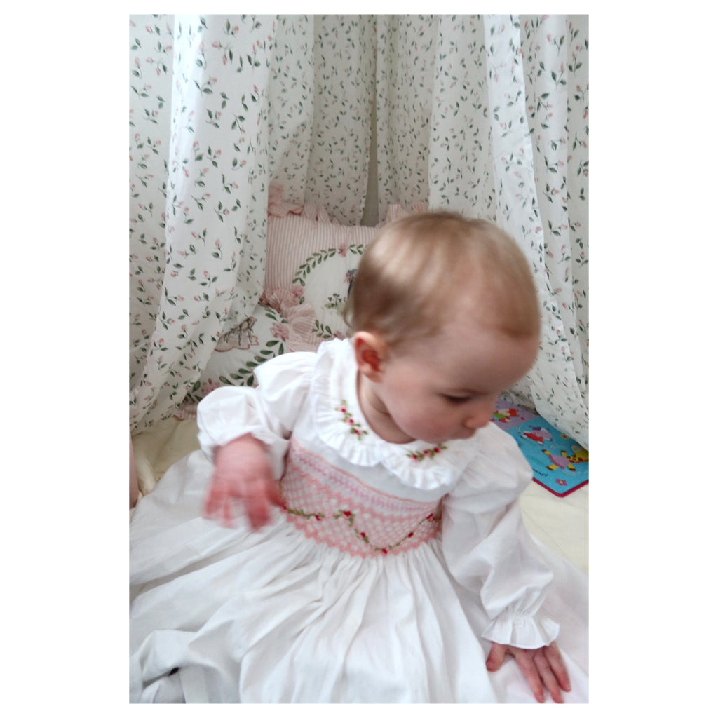 Day Dawn Heirloom Smocked Dress