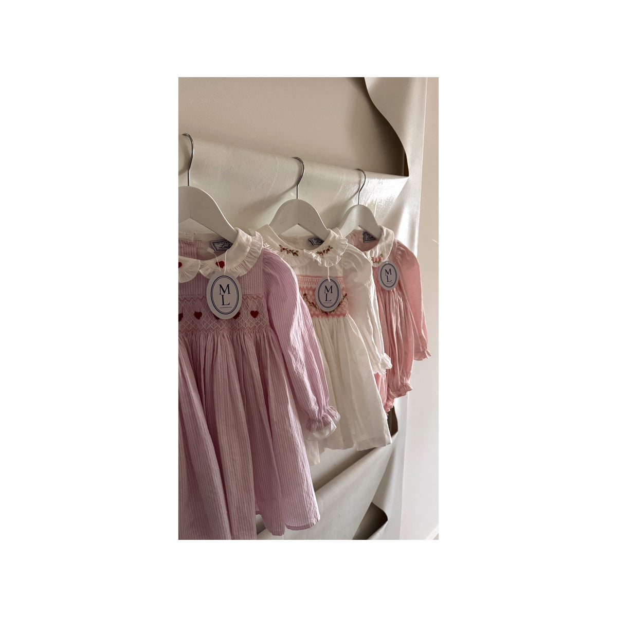 Queen of Hearts Heirloom Smocked Dress