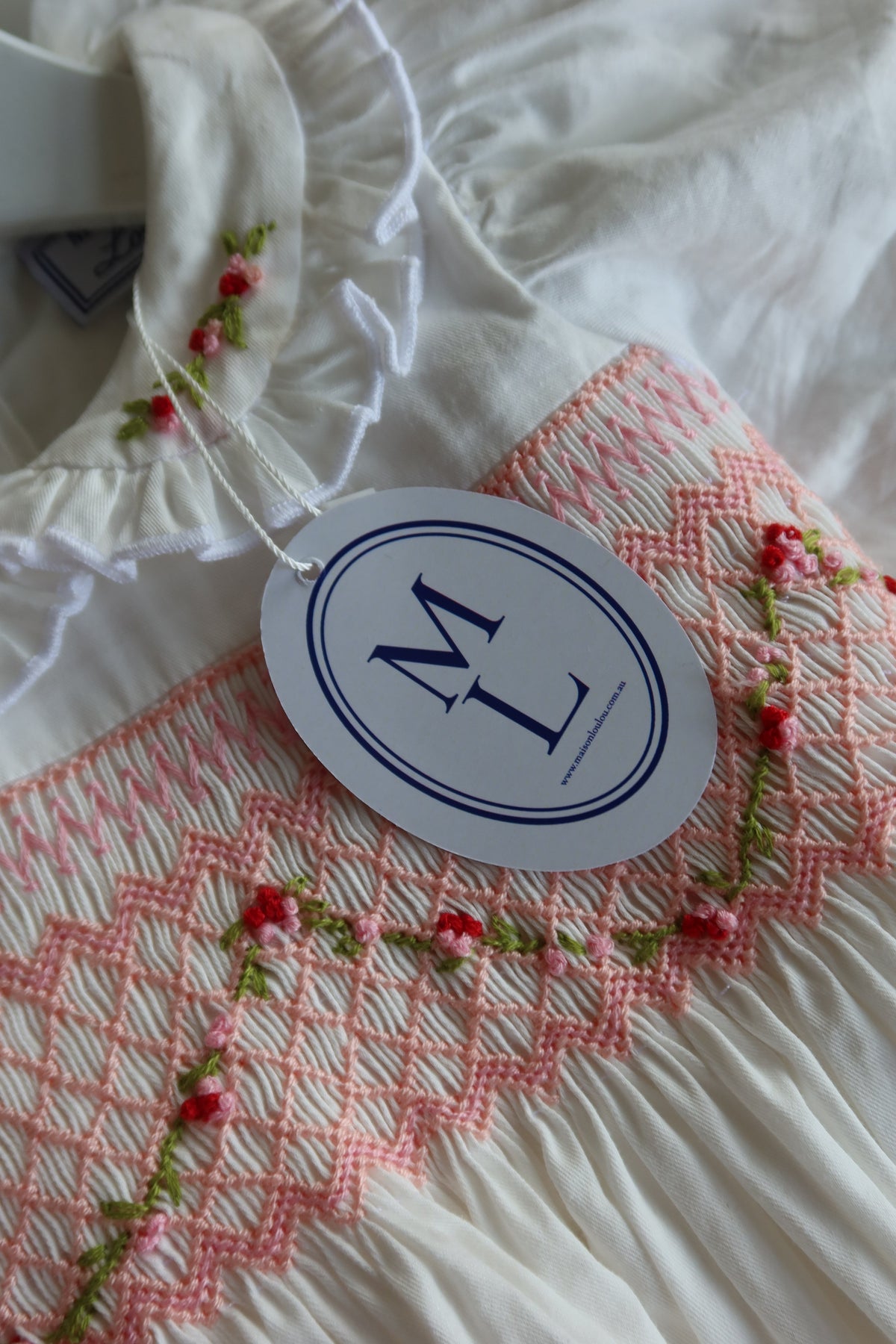 Day Dawn Heirloom Smocked Dress